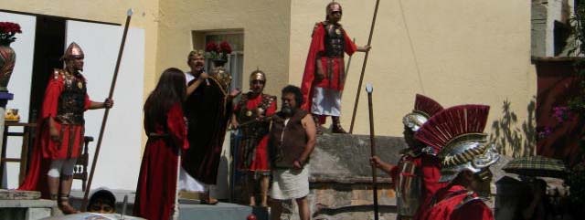 Reviven muerte de Jesucristo