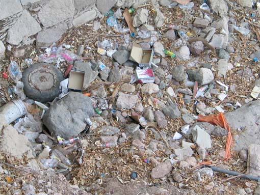 Denuncias de tiraderos de escombros en aumento