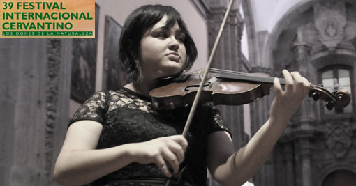 Sorprenden virtudes de Elena Mahknev al violín