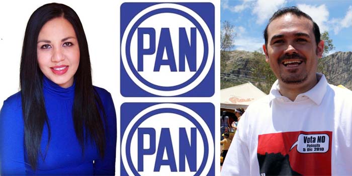 Retiran pendones de precandidatos del PAN