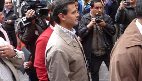 Cada priísta tendrá que responder a sus acusaciones: Enrique Peña Nieto