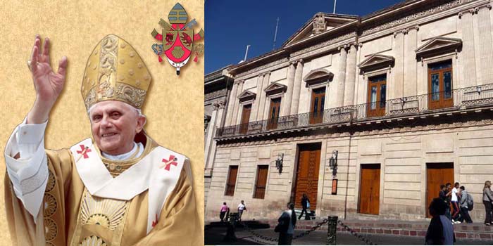 La llave para el papa Benedicto XVI ya está en fundición