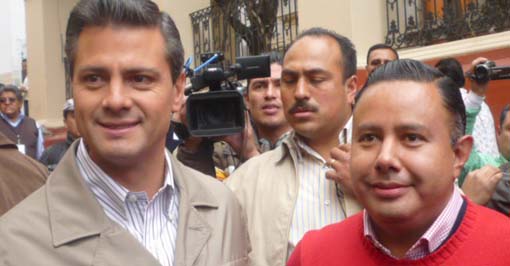 Peña Nieto se reúne con el alcalde de la capital