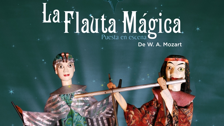 Representarán con títeres «La flauta mágica»
