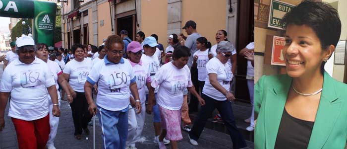 Alrededor de 900 personas participaron en la carrera “Mujeres abriendo caminos”