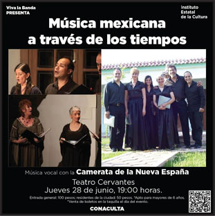 La Camerata de la Nueva España en el Cervantes