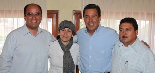 MMM, gobernador electo de Guanajuato, se reunió con alcaldes electos