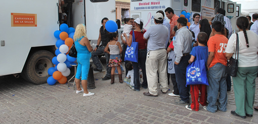 Los servicios de salud llegan a todo el estado a través del programa Caravanas de la Salud