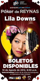 Lila Downs en Guanajuato