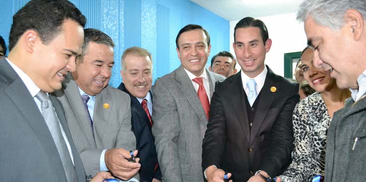 Inaugura Ruiz Chico su Casa de Enlace