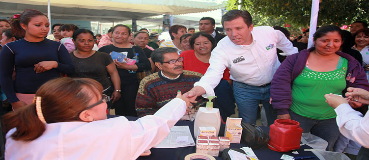 Rally lleva salud a poblados marginados