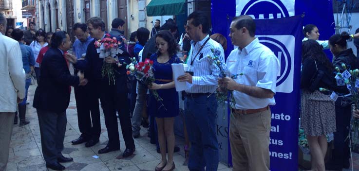Partido Acción Nacional celebra “Día de la Flores”