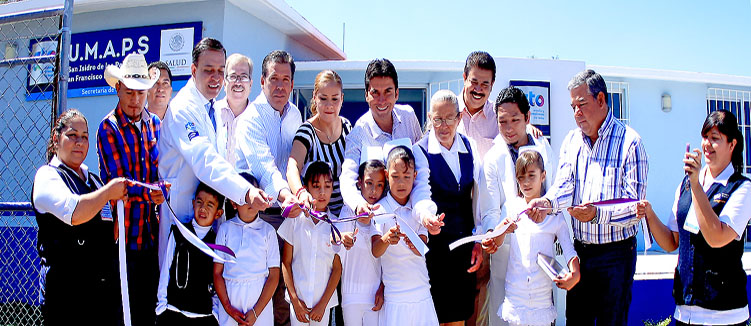 Inauguran unidades de salud en San Francisco del Rincón