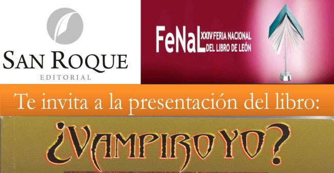 Presentación de ¿Vampiro yo? En la FENAL