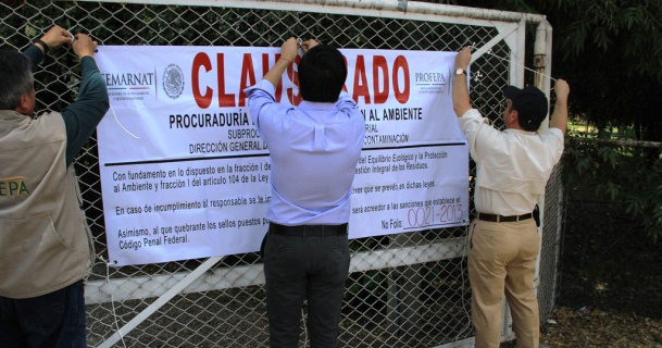 Advierte PROFEPA multa y clausura a 12 empresas en guanajuato por incumplimiento a ley ambiental