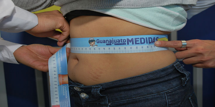 Guanajuato de los estados con mayor obesidad