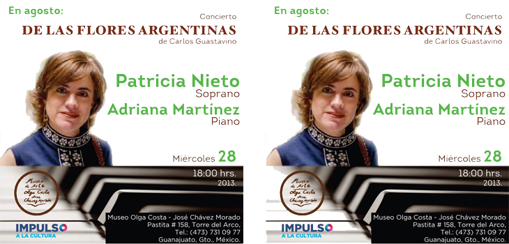 Recital de música iberoamericana Museo de Arte Olga Costa-José Chávez Morado.