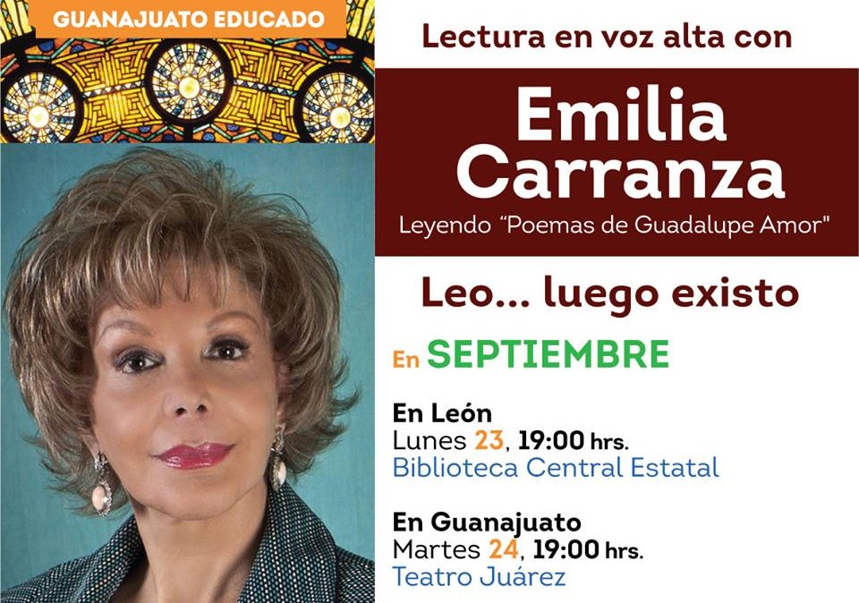 “Leo…luego existo” con Emilia Carranza.
