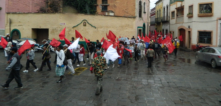 Se manifiesta Antorcha Campesina a causa de terrenos de La Loma