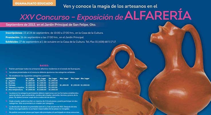 Premia IEC a ganadores de concurso estatal de cerámica