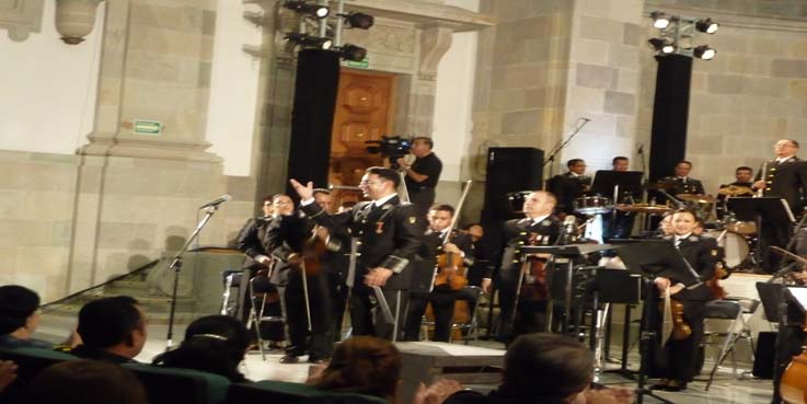 Brilla Orquesta y Coro del Ejército y la Fuerza Aérea