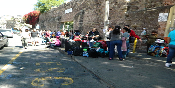 Turistas nuevamente estafados