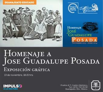 Homenajean a Posada con circuito de exposiciones
