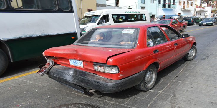 Accidente vial en San Javier