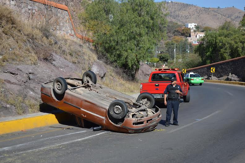 Accidente en Calzada Pozuelos