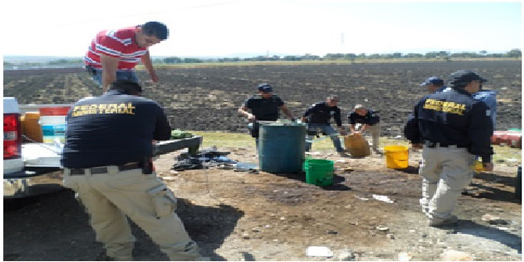 Detienen a “ordeñadores” de combustible