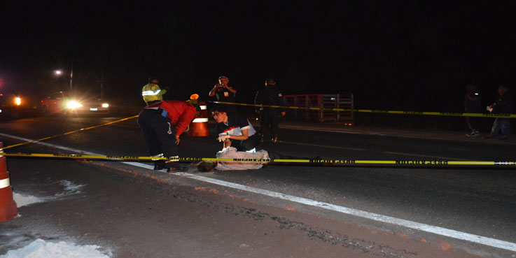 Muere atropellado en La Carbonera