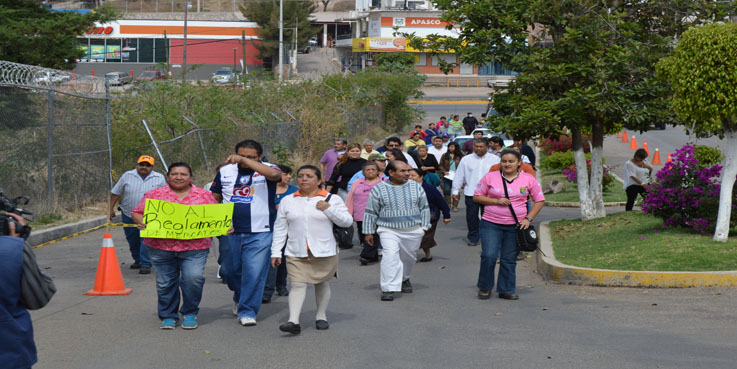 Comerciantes de Mercado Hidalgo protestan