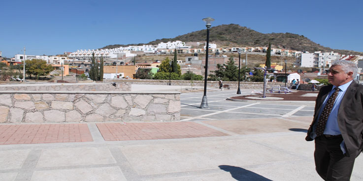 Alcalde capitalino recorre obra