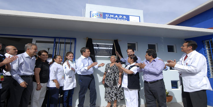 Inauguran unidad médica en Dolores Hidalgo