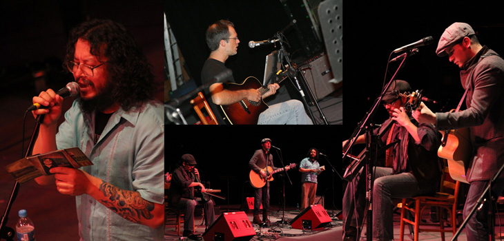 Llena Teatro Juárez el Primer Encuentro de Cantautores 2014