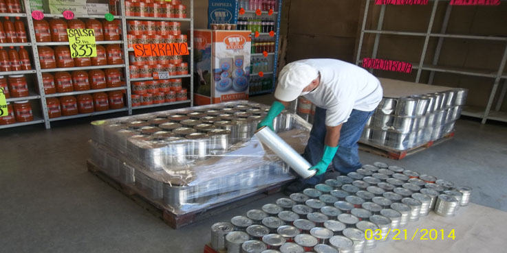 Decomisan alimentos enlatados