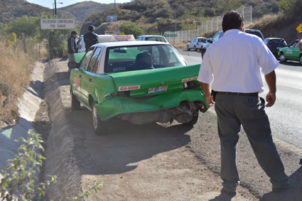 Dos accidentes sucesivos en La Iglesia