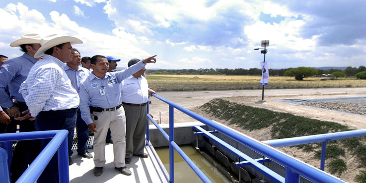 Inauguran planta tratadora de aguas