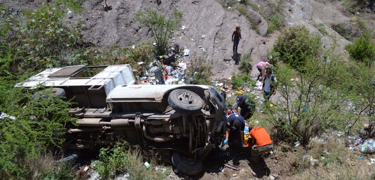 Sufre accidente trabajador de Limpia