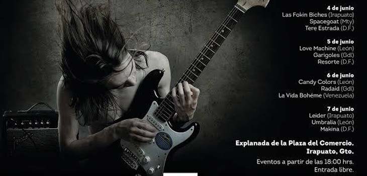 Invitan a disfrutar el Rock Fest 2014