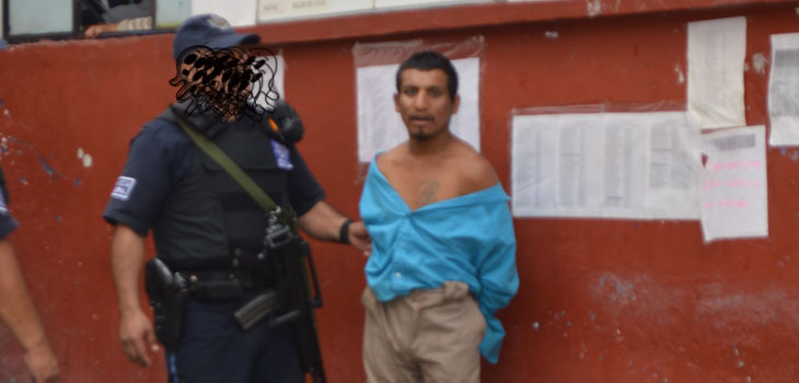 Detienen a golpeador de mujeres