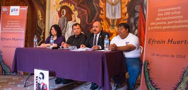 Celebran cumpleaños 100 de Efraín Huerta
