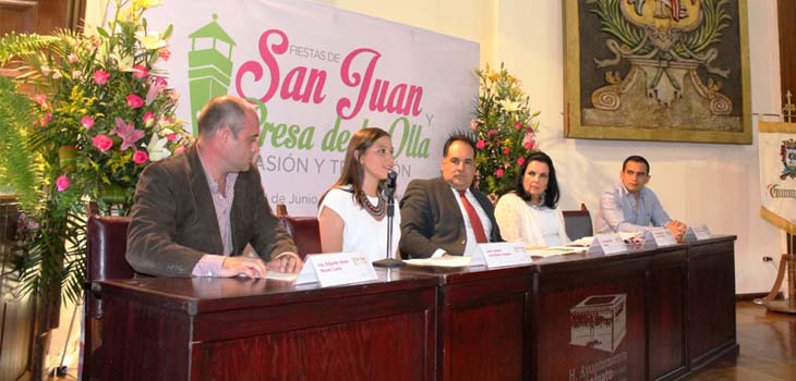 Presentan programa de las Fiestas de San Juan y Presa de la Olla