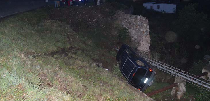 Provoca accidente carretero menor alcoholizado