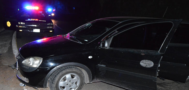 Sufre joven accidente en “curvas peligrosas”