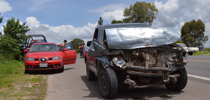 Resulta lesionado menor en accidente