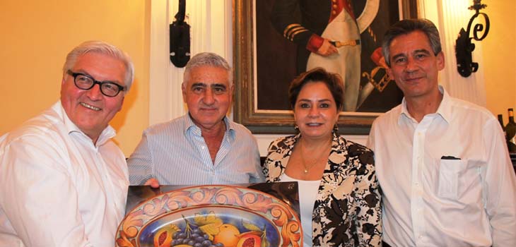 Recibe municipio visita de ministro alemán