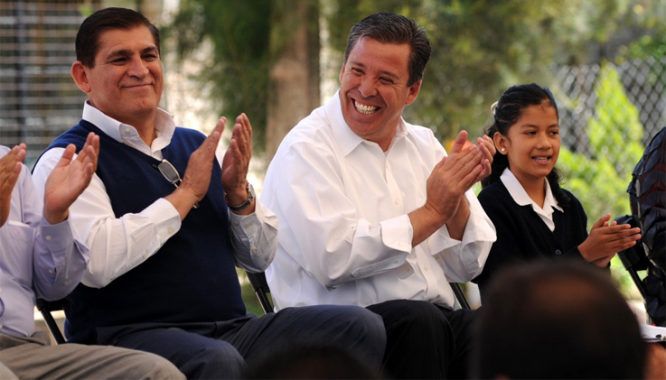Entrega gobernador 4 nuevas aulas en San José del Rodeo