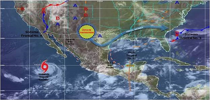 Regresan lluvias al estado