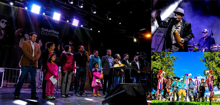 Termina Caravana Cultural en San José Iturbide